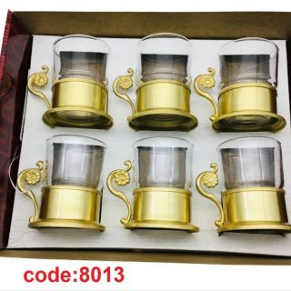 چایخوری توپر برنزی استکان ایرانی 8013b